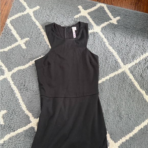 SHEIN Black Bodycon Dress Envelope Slit Bottom - Picture 3 of 6
